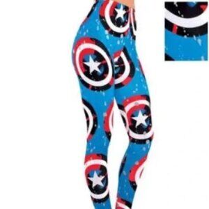 Marvel American Dream Adult Leggings, One Size Fits Most